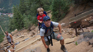 Climbing the Manitou Incline with Kids