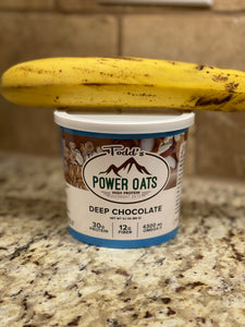 Peanut butter and banana oats...a match made in heaven!