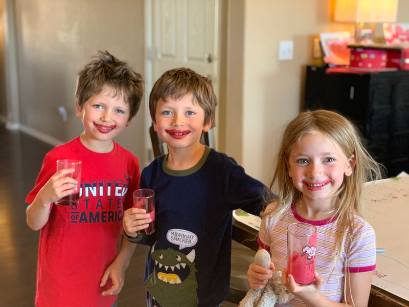 Want to get your kids to eat more veggies?  Juice with them!